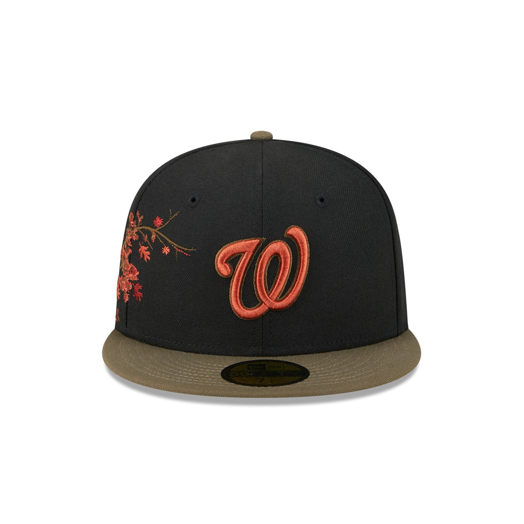 KTZ Washington Nationals C-dub Patch 59fifty Fitted Cap for Men