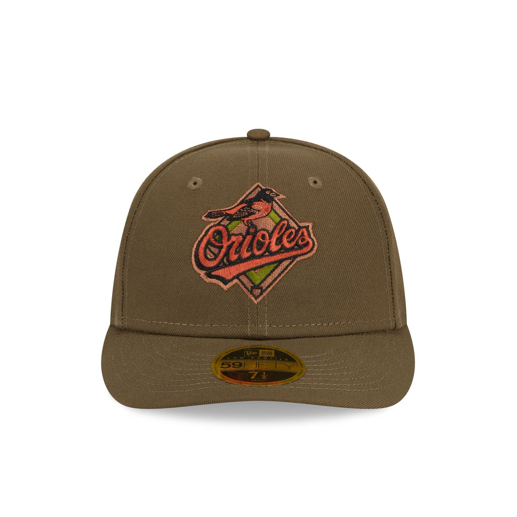 New Era Baltimore Orioles Rustic Fall Low Profile 2023 59FIFTY Fitted Hat