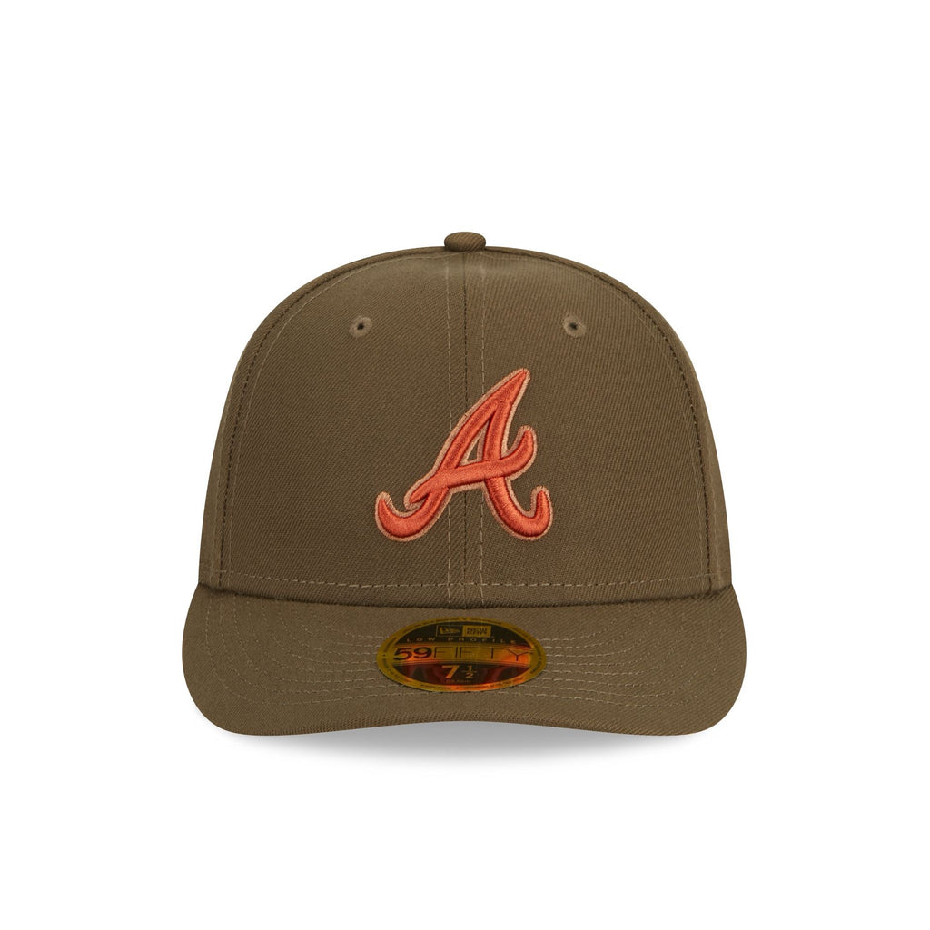 New Era Atlanta Braves Rustic Fall Low Profile 2023 59FIFTY Fitted Hat