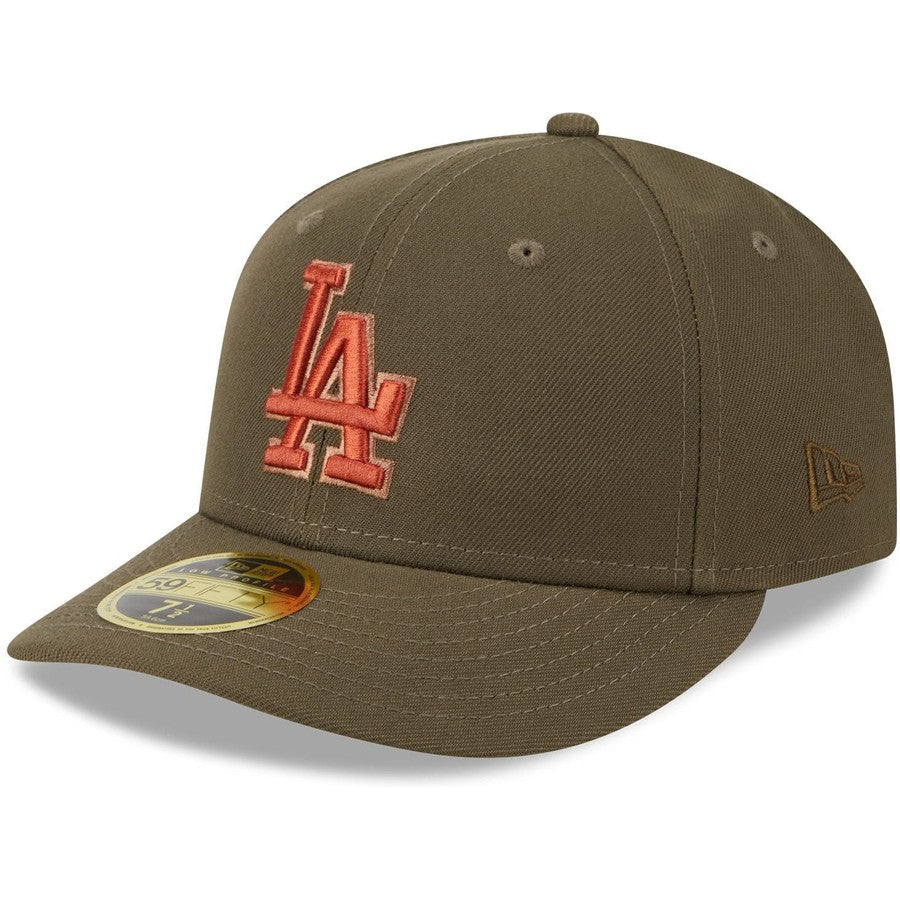 New Era Los Angeles Dodgers Rustic Fall Low Profile 2023 59FIFTY Fitted Hat