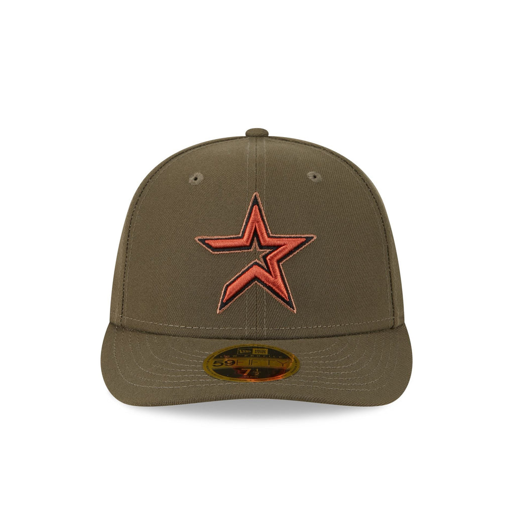 New Era Houston Astros Rustic Fall Low Profile 2023 59FIFTY Fitted Hat