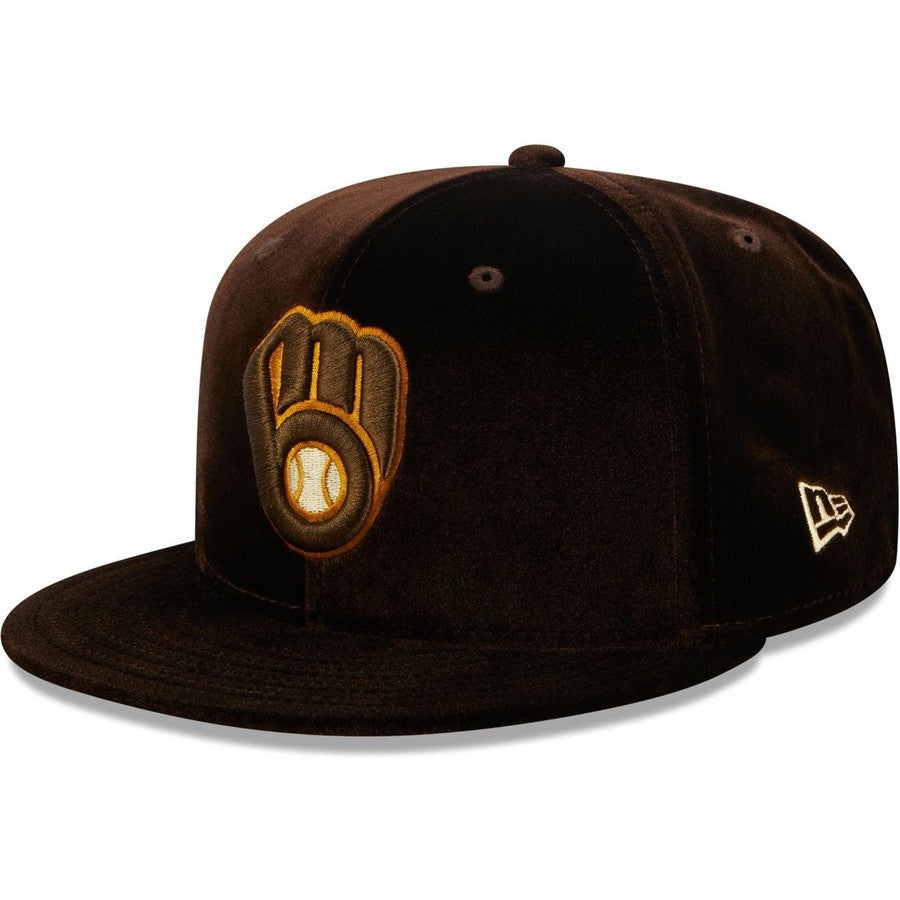 New Era Milwaukee Brewers Vintage Velvet 2023 59FIFTY Fitted Hat