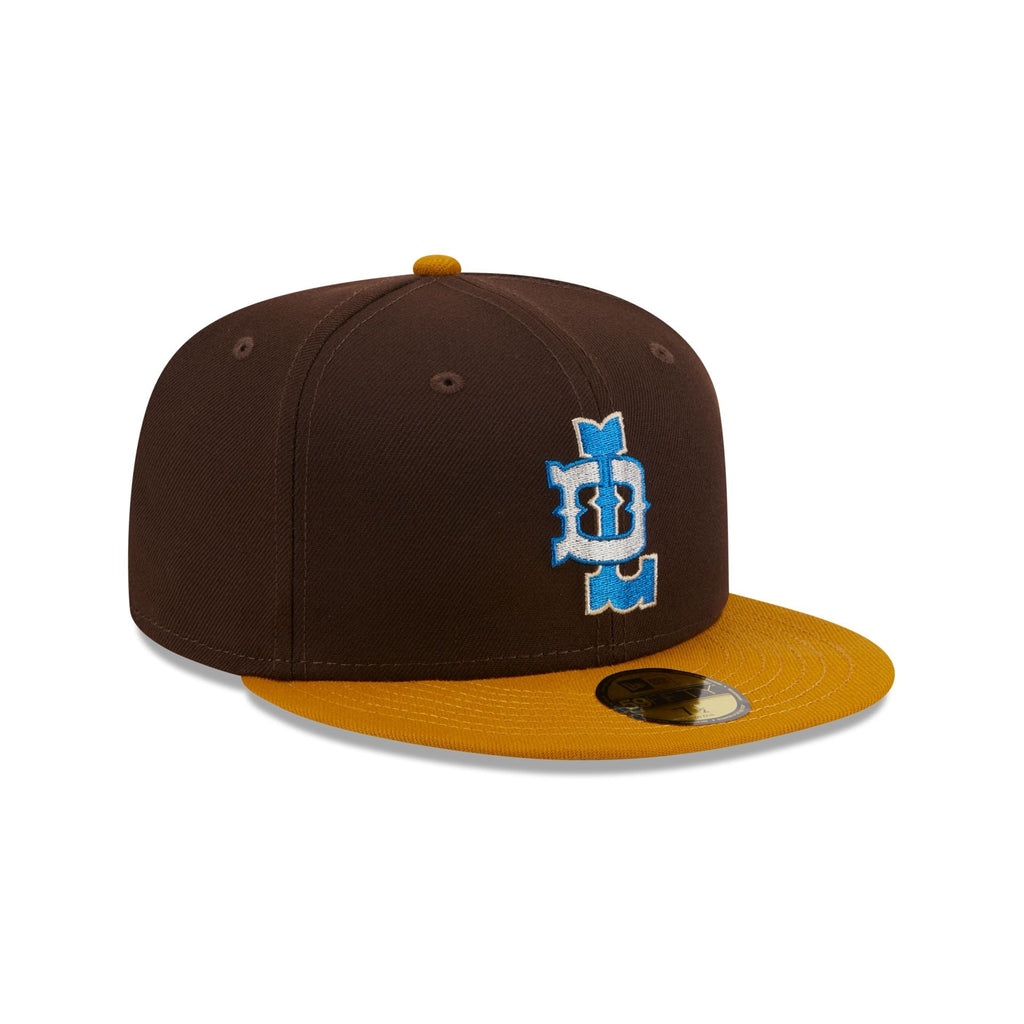 New Era Detroit Lions Burnt Wood 2023 59FIFTY Fitted Hat