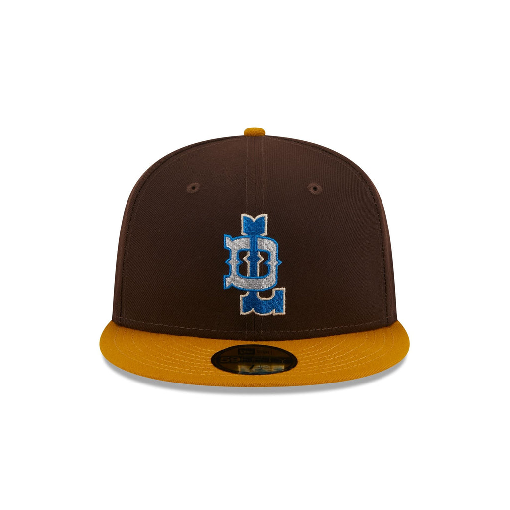 New Era Detroit Lions Burnt Wood 2023 59FIFTY Fitted Hat