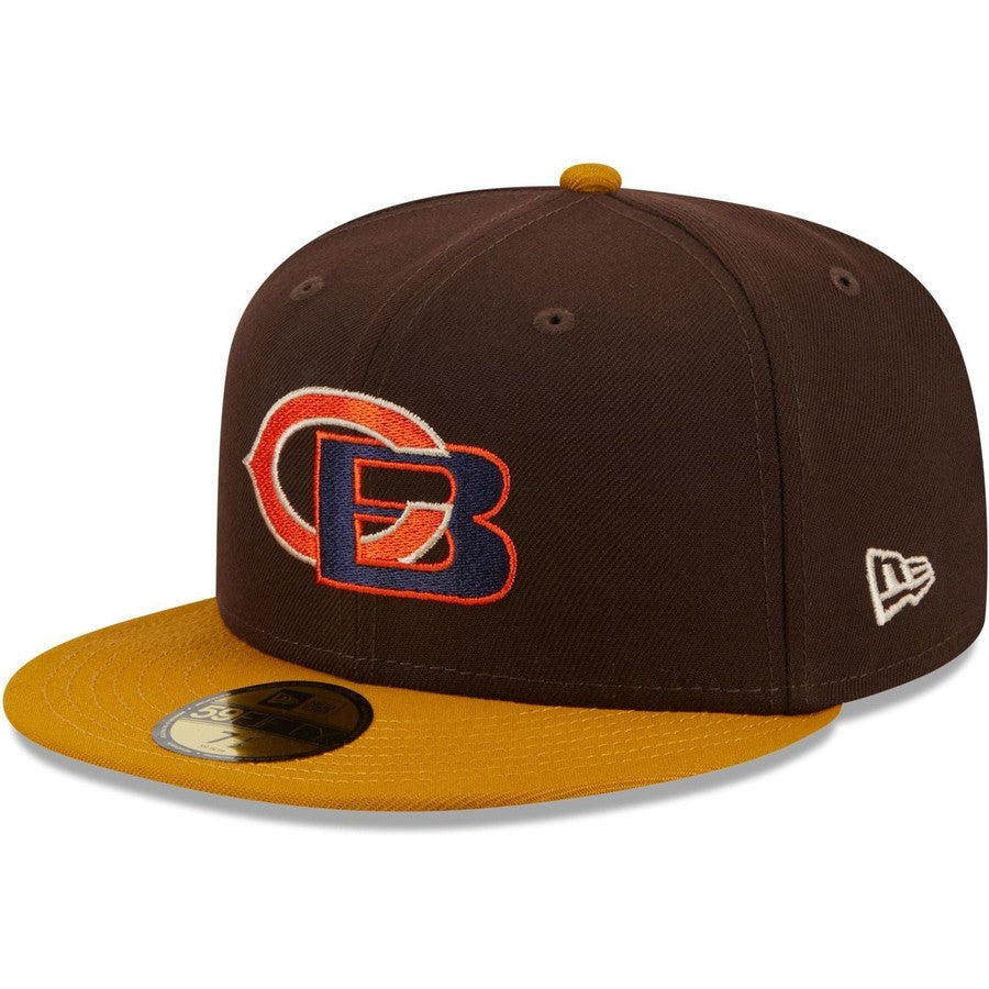 New Era Chicago Bears Burnt Wood 2023 59FIFTY Fitted Hat