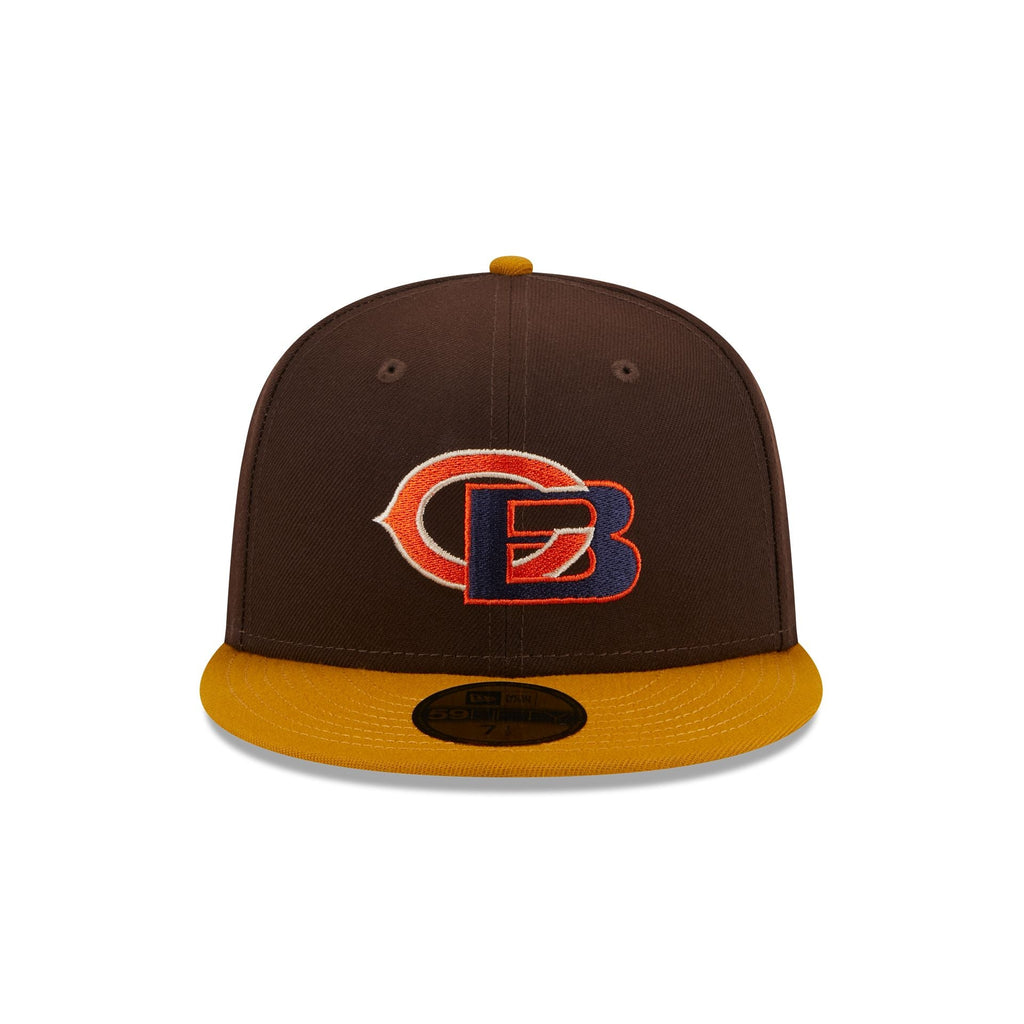 New Era Chicago Bears Burnt Wood 2023 59FIFTY Fitted Hat