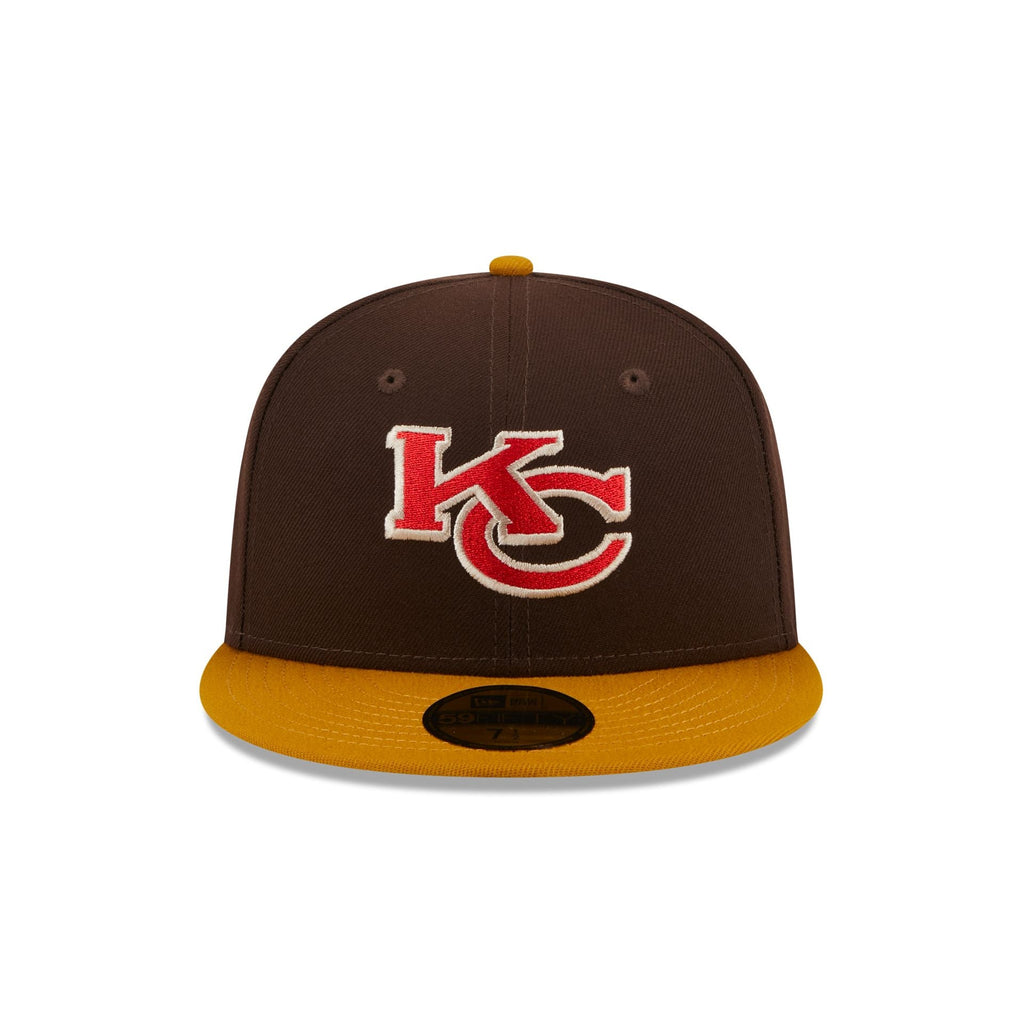 New Era Kansas City Chiefs Burnt Wood 2023 59FIFTY Fitted Hat