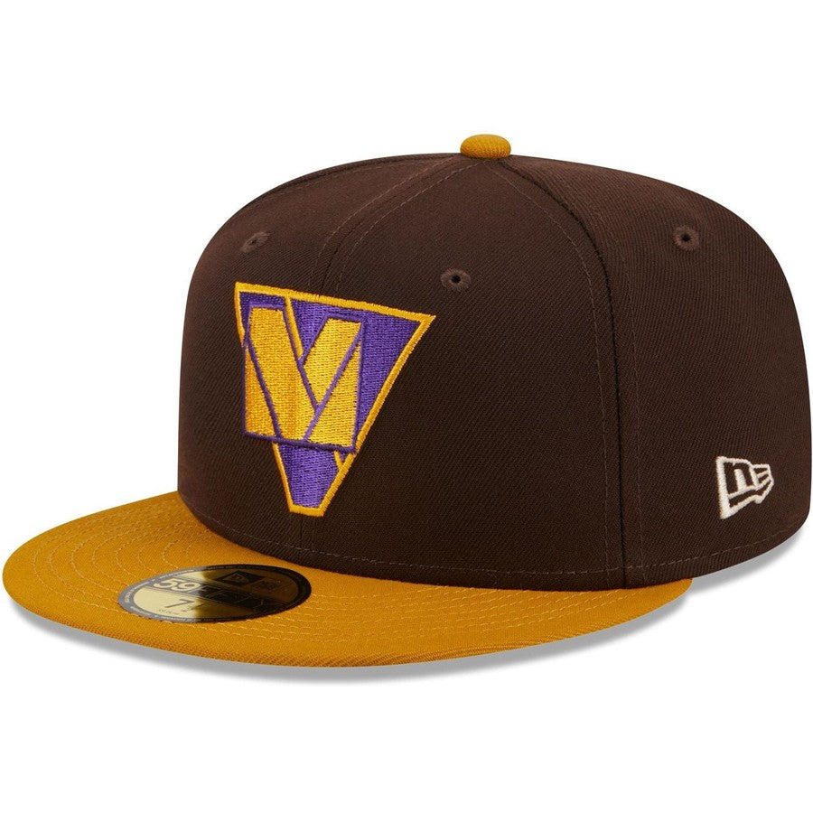 New Era Minnesota Vikings Burnt Wood 2023 59FIFTY Fitted Hat