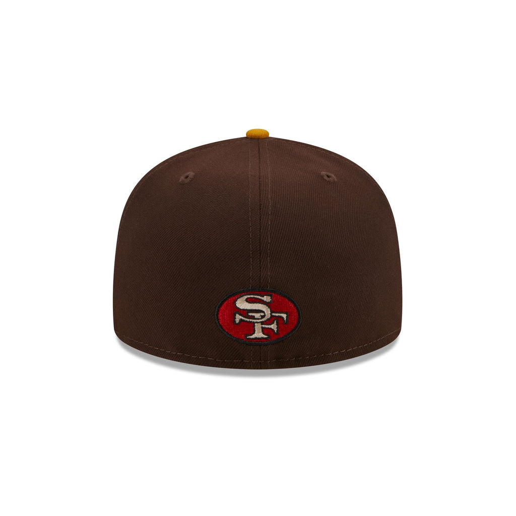 New Era San Francisco 49ers Burnt Wood 2023 59FIFTY Fitted Hat