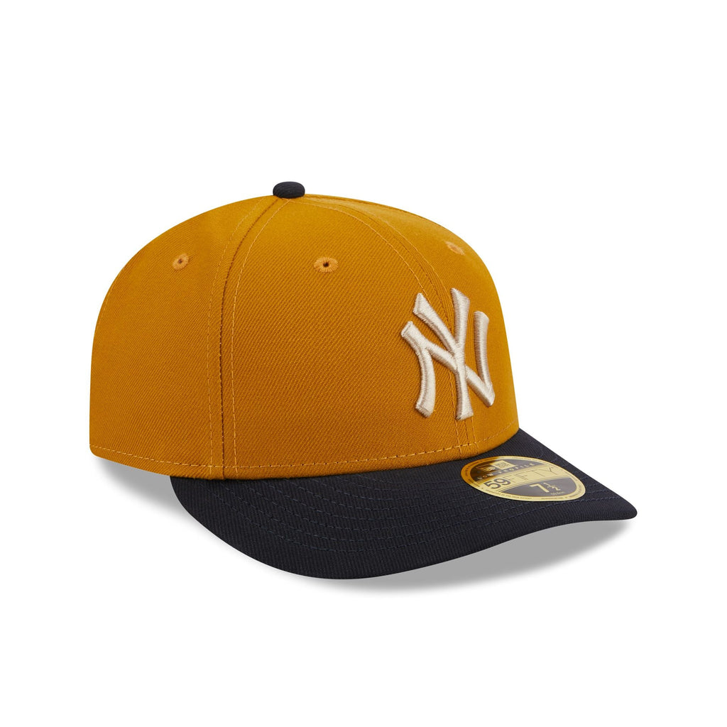 New Era New York Yankees Vintage Gold Low Profile 2023 59FIFTY Fitted Hat