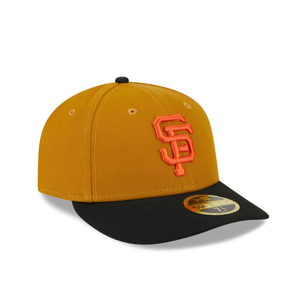 New Era San Francisco Giants Vintage Gold Low Profile 2023 59FIFTY Fitted Hat