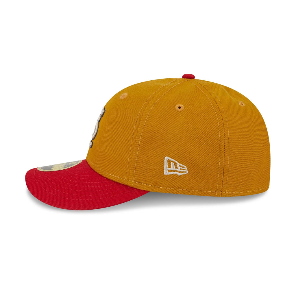New Era St. Louis Cardinals Vintage Gold Low Profile 2023 59FIFTY Fitted Hat