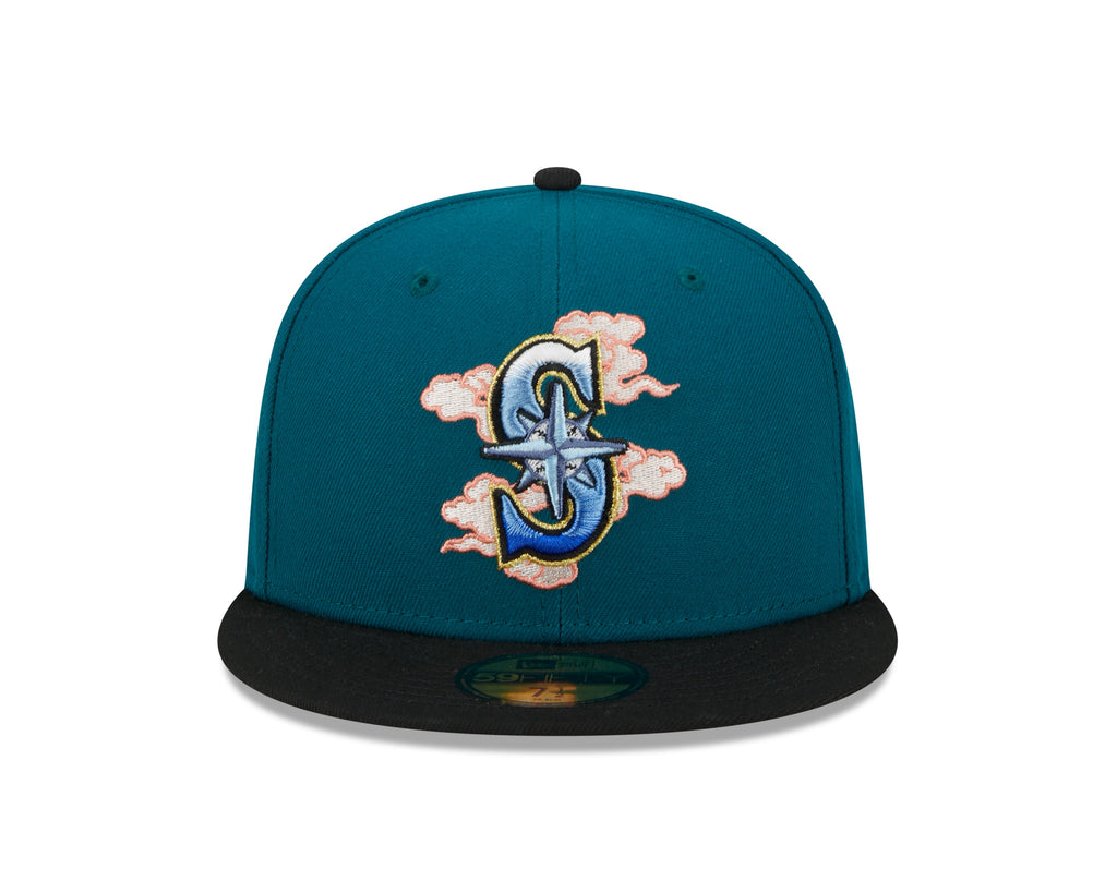 New Era Seattle Mariners Cloud Spiral 2023 All-Star Game 59FIFTY Fitted Hat