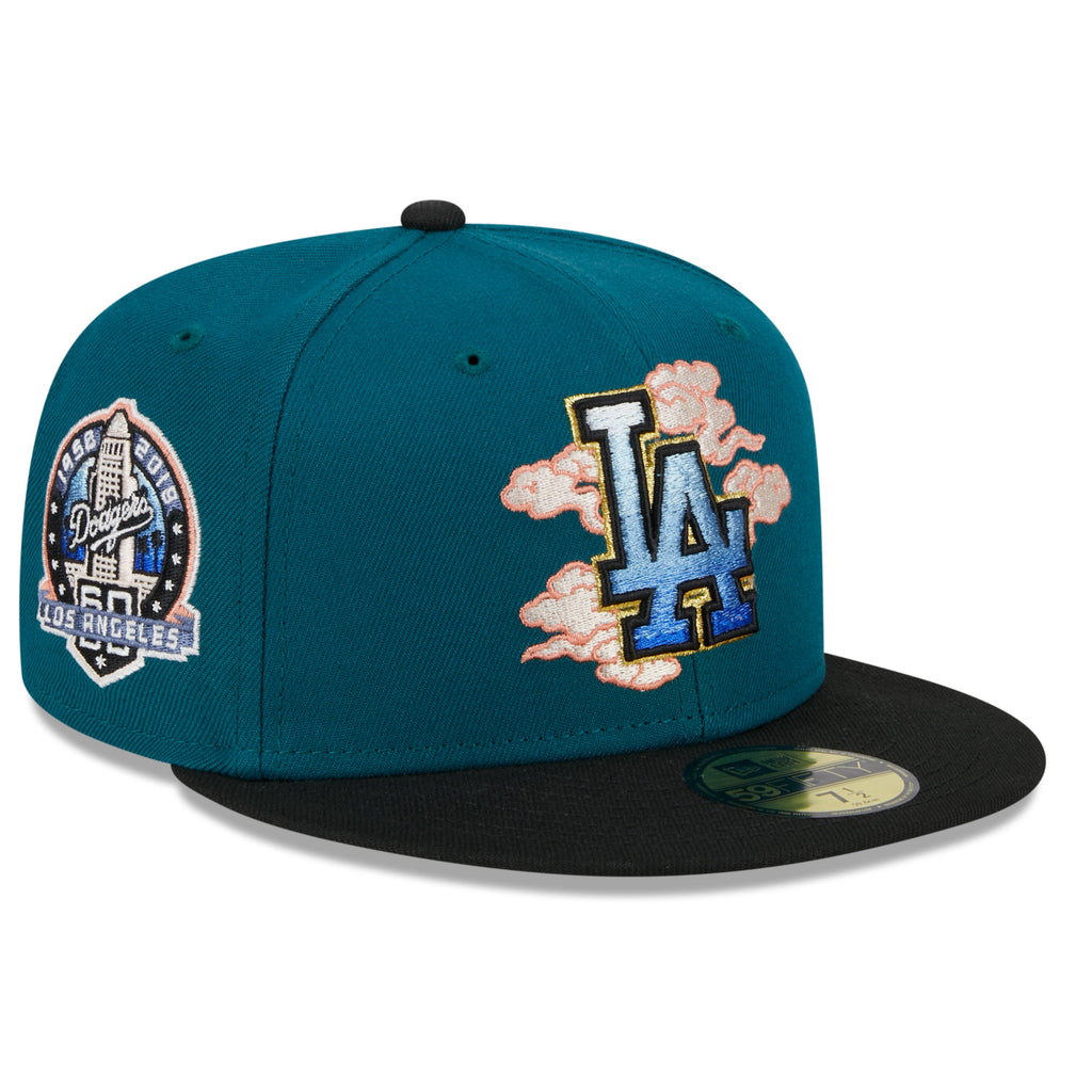 New Era Los Angeles Dodgers Cloud Spiral 60th Anniversary 59FIFTY Fitted Hat