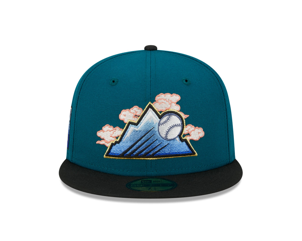 New Era Colorado Rockies Cloud Spiral 25th Anniversary 59FIFTY Fitted Hat