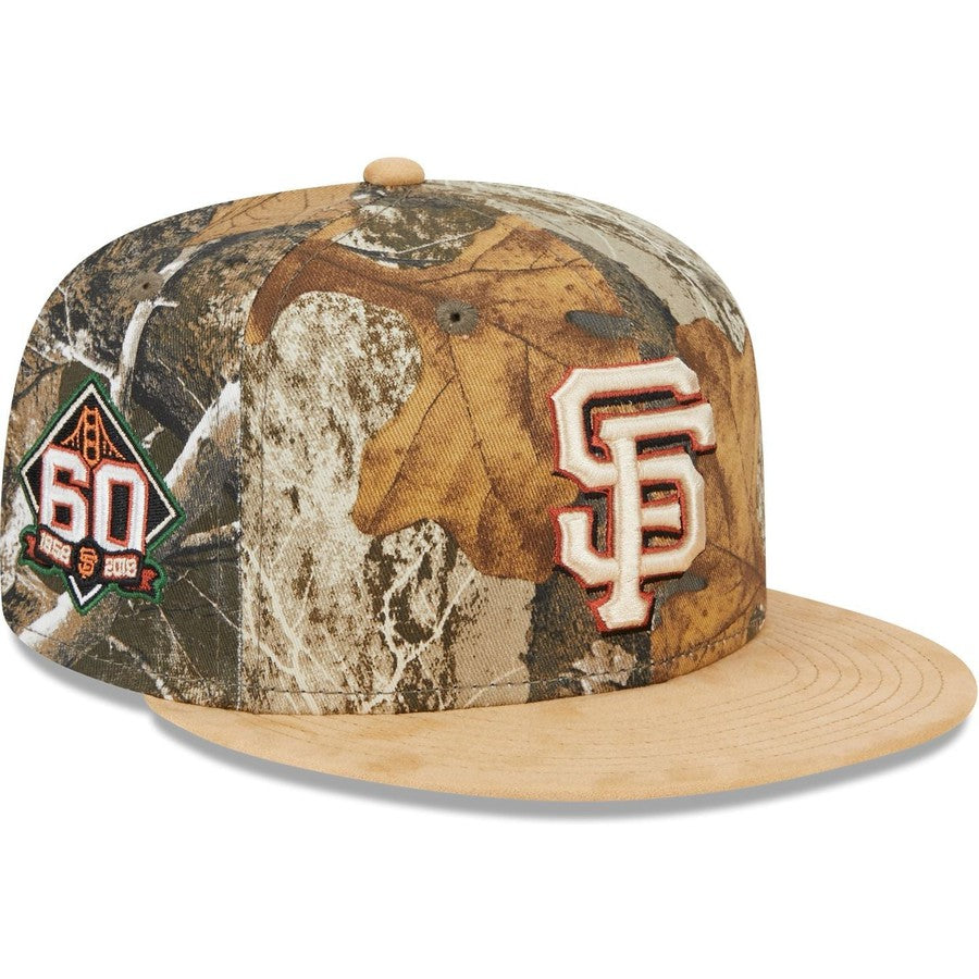 New Era San Francisco Giants Realtree 2023 59FIFTY Fitted Hat