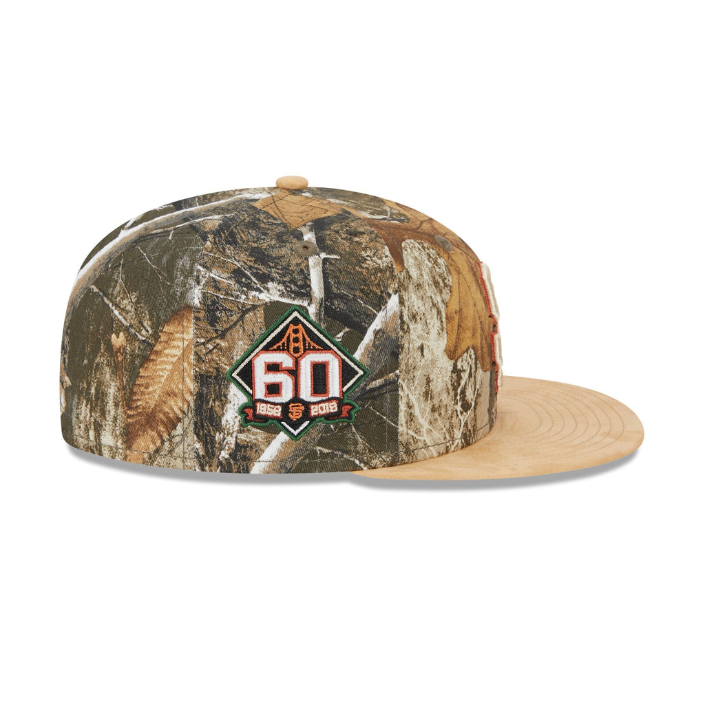 New Era San Francisco Giants Realtree 2023 59FIFTY Fitted Hat