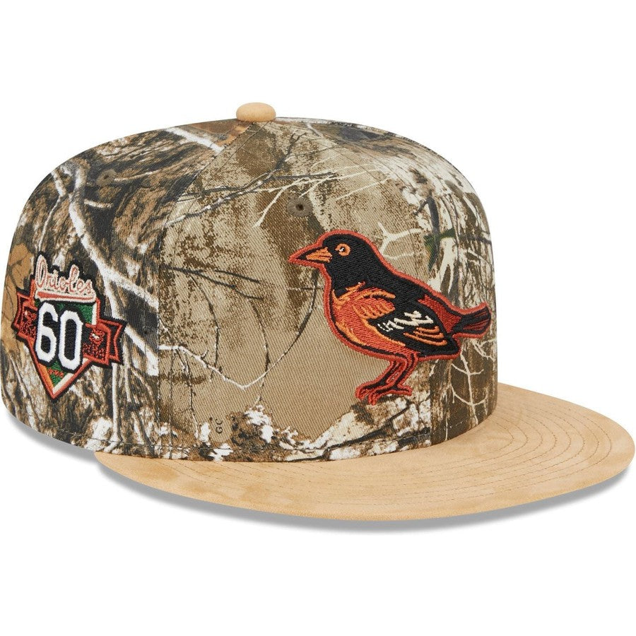 New Era Baltimore Orioles Realtree 2023 59FIFTY Fitted Hat