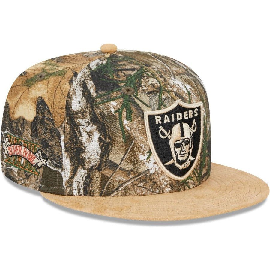 New Era Las Vegas Raiders Realtree 2023 59FIFTY Fitted Hat