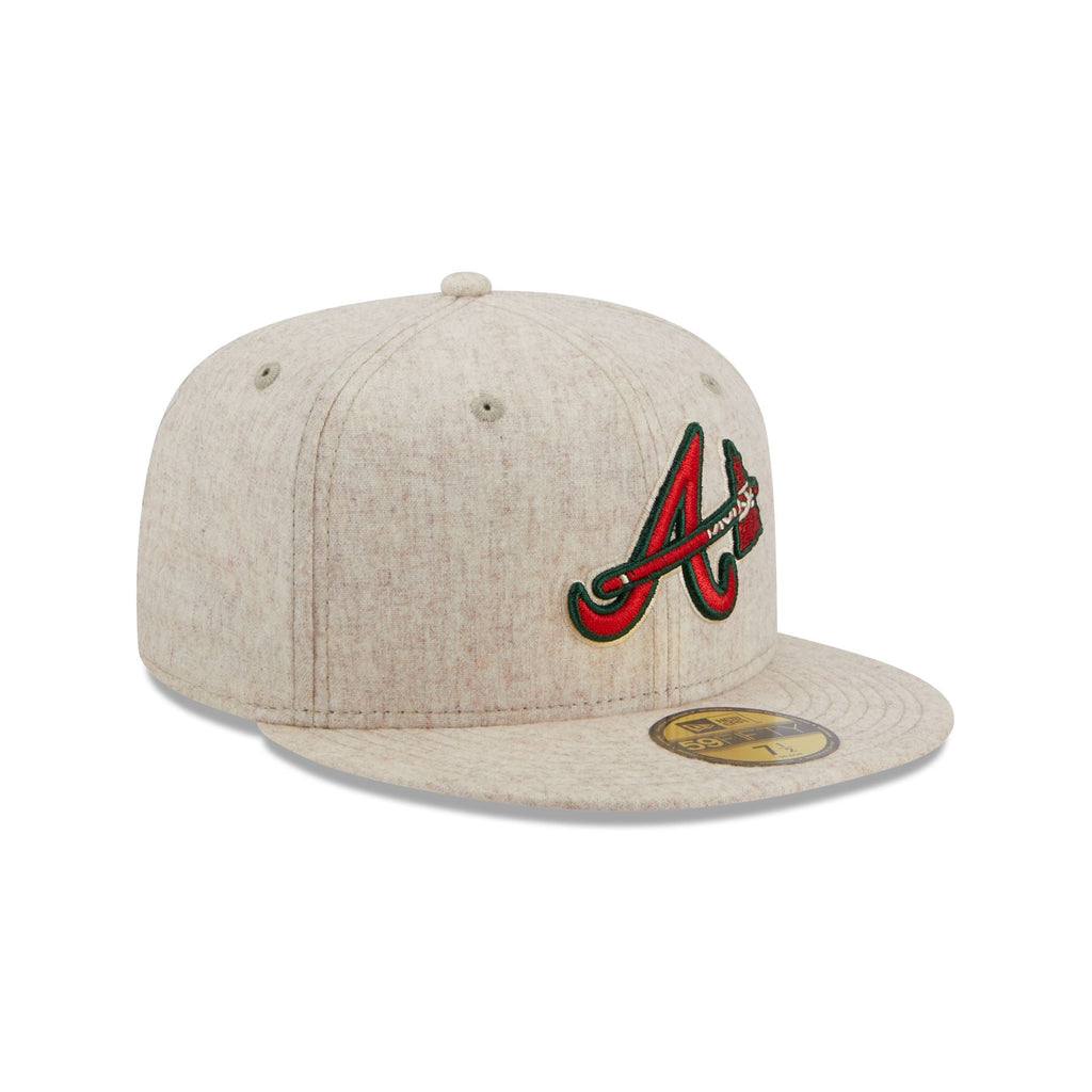 New Era Atlanta Braves Wool Plaid 2023 59FIFTY Fitted Hat