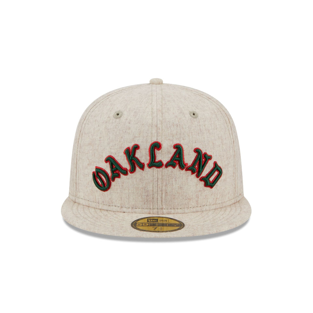 New Era Oakland Athletics Wool Plaid 2023 59FIFTY Fitted Hat