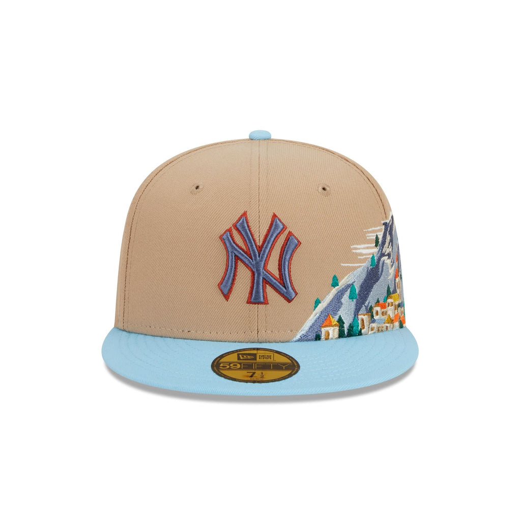 New Era 59Fifty New York Yankees Paisley Elements Dark Navy Blue Limited  Edition Fitted Hat