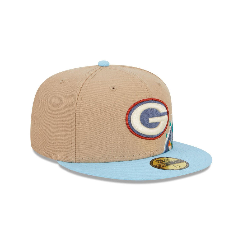 New Era Green Bay Packers Snowcapped 2023 59FIFTY Fitted Hat