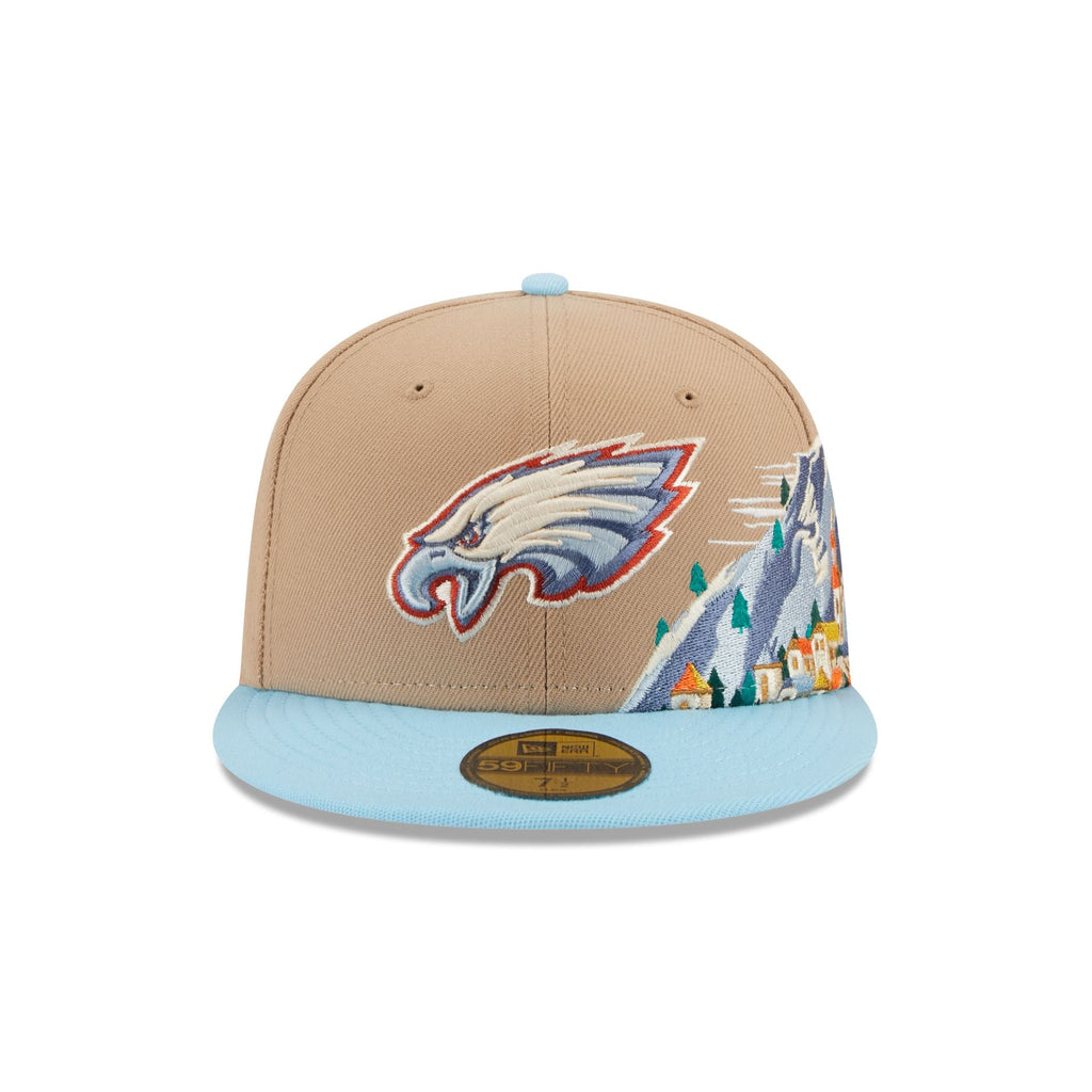 New Era Philadelphia Eagles Snowcapped 2023 59FIFTY Fitted Hat