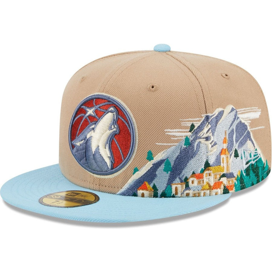 New Era Minnesota Timberwolves Snowcapped 2023 59FIFTY Fitted Hat