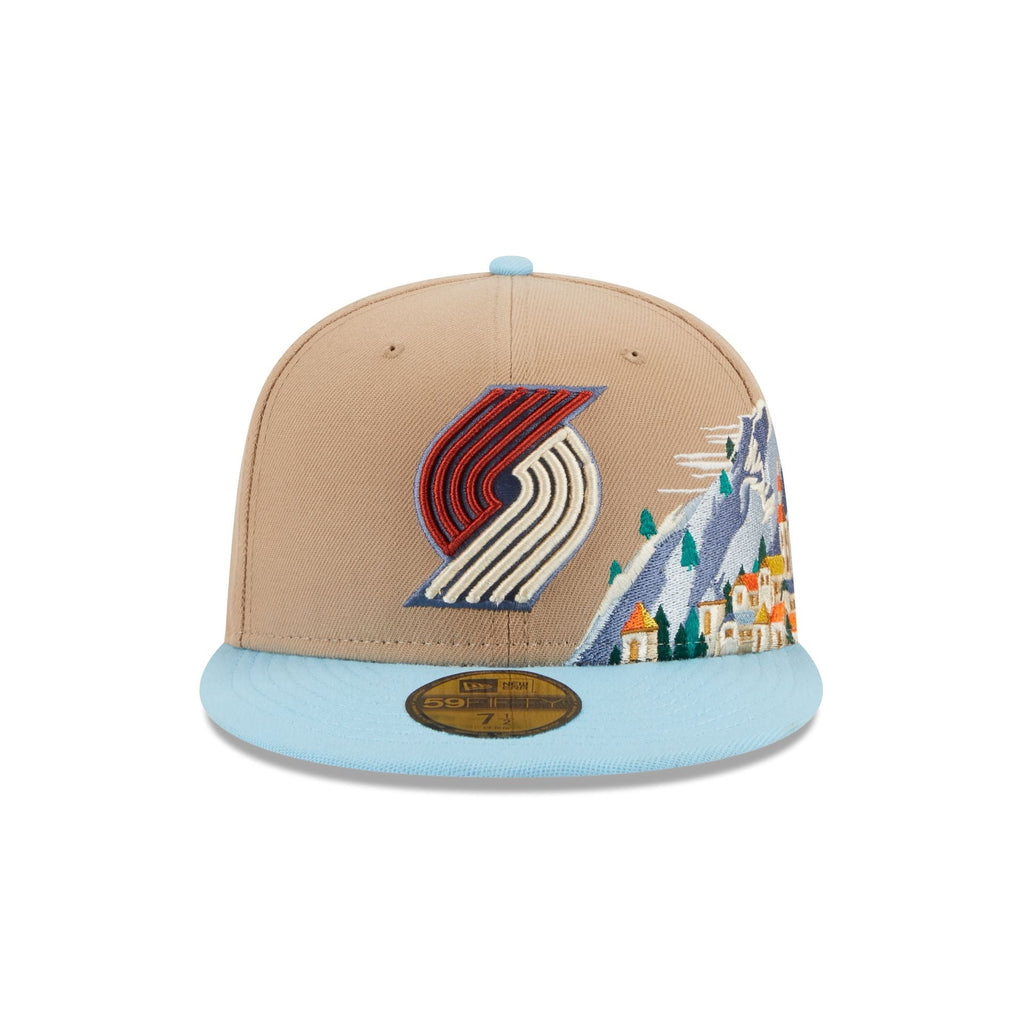 New Era Portland Trail Blazers Snowcapped 2023 59FIFTY Fitted Hat