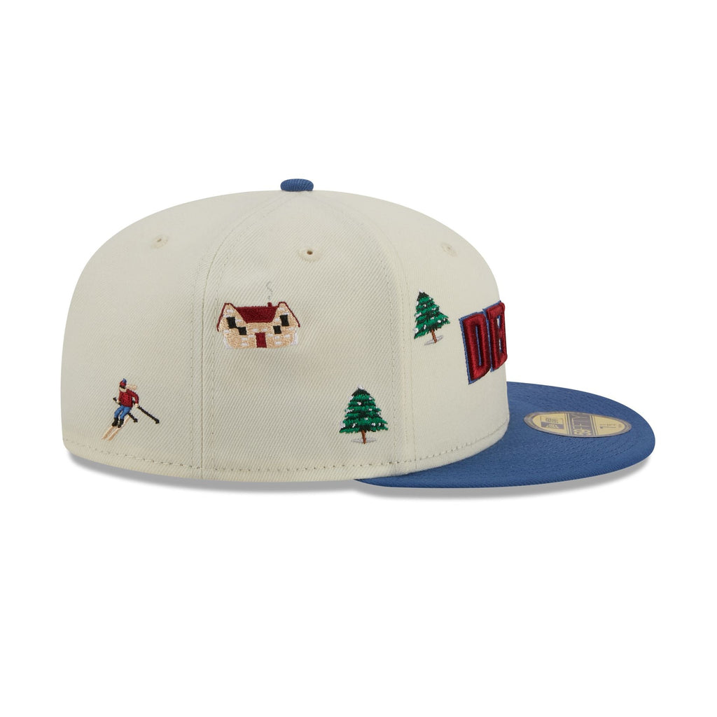 New Era Denver Nuggets Snowbound 2023 59FIFTY Fitted Hat