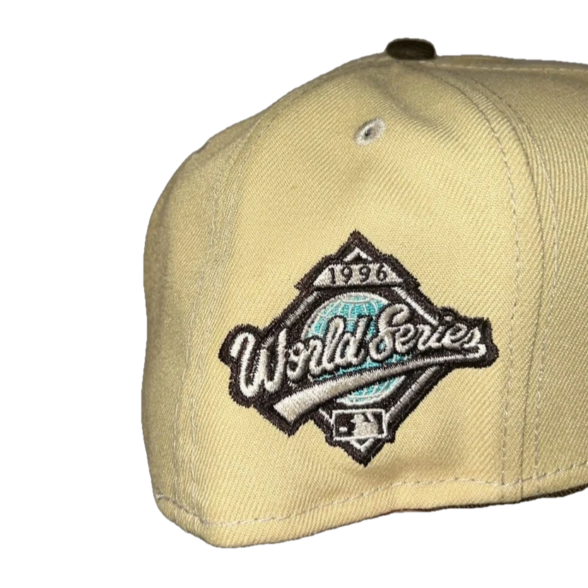 New Era Atlanta Braves Vegas Gold Manolo MLK 1996 World Series 59FIFTY Fitted Hat