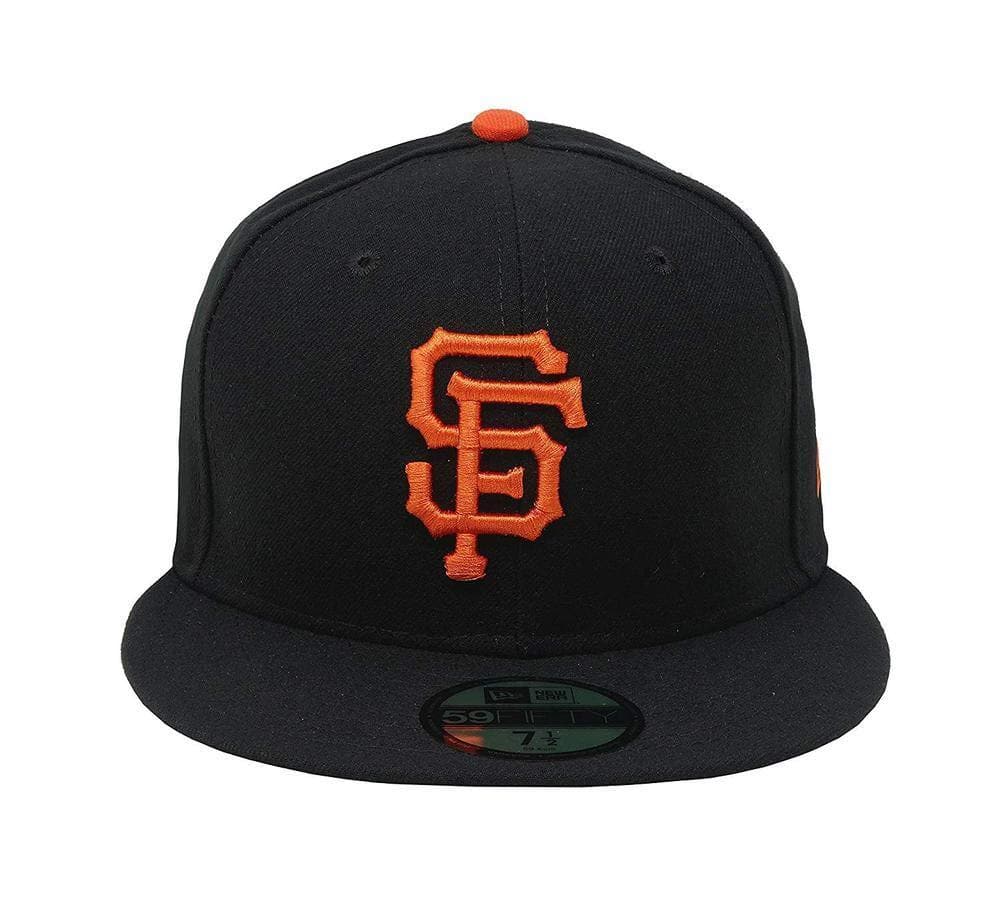 New Era Black/Orange San Francisco Giants Authentic Collection On-Field 59FIFTY Fitted Hat