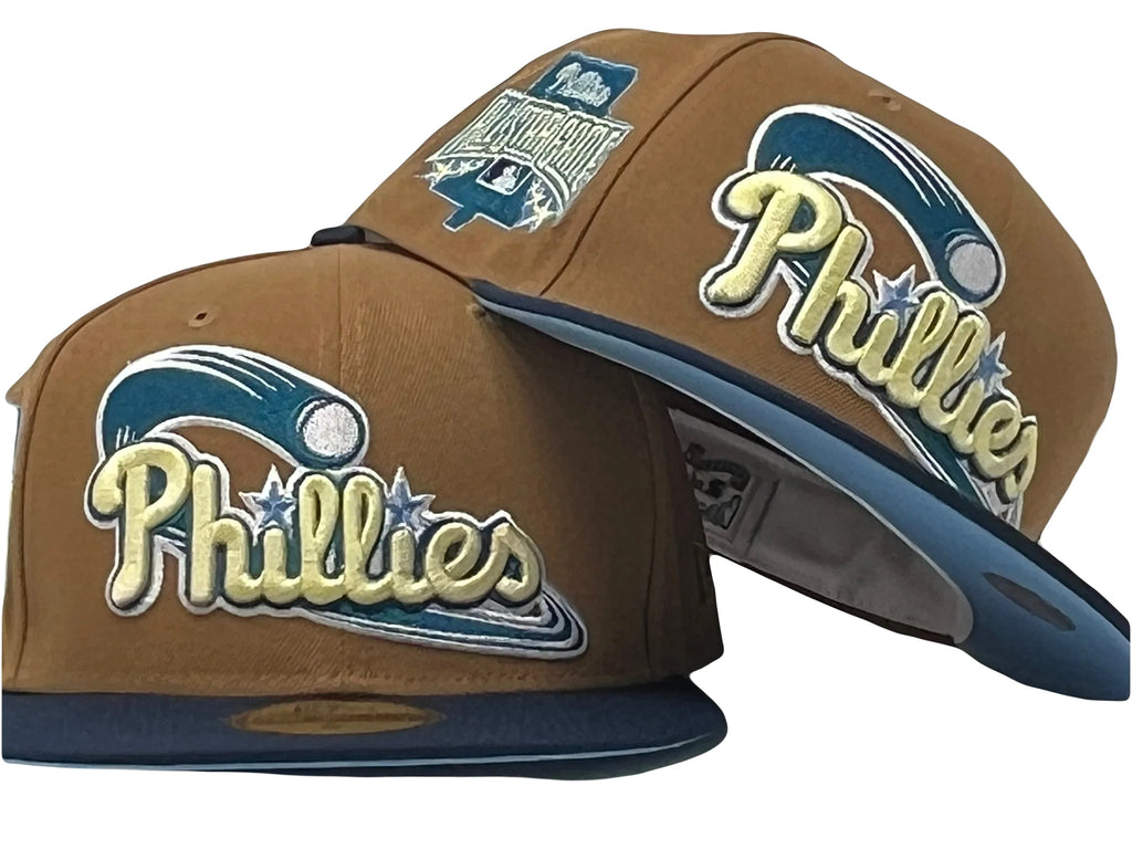 New Era Philadelphia Phillies 1996 All-Star Game Light Bronze/Navy 2023 59FIFTY Fitted Hat
