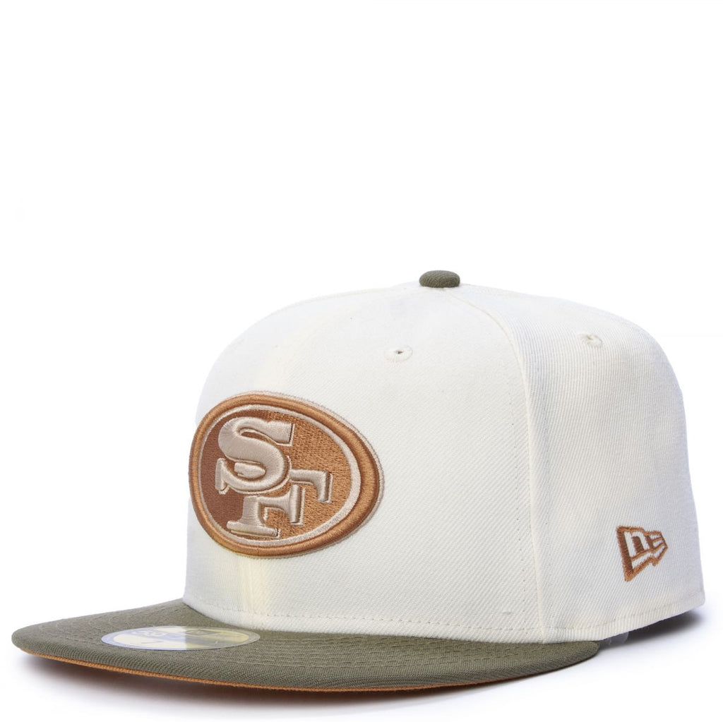 New Era San Francisco 49ers Chrome/Olive 59FIFTY Fitted Cap