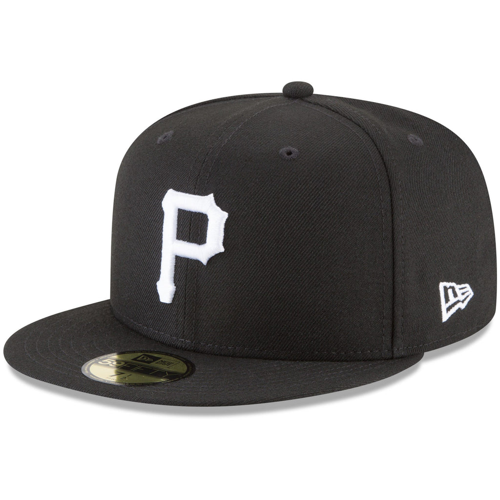 New Era Pittsburgh Pirates Black 59FIFTY Fitted Hat