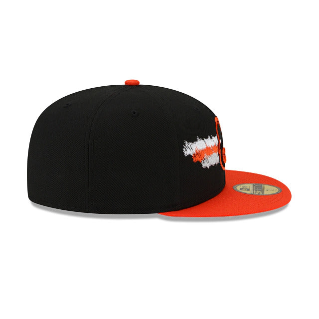 New Era  Baltimore Orioles Scribble 59FIFTY Fitted Hat