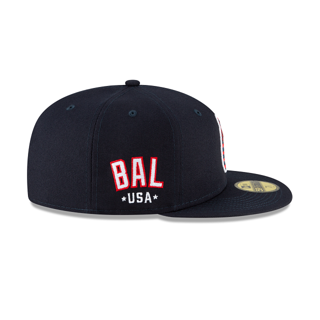 New Era Baltimore Orioles Independence Day 2021 59FIFTY Fitted Hat