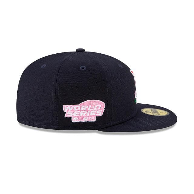 New Era Boston Red Sox Side Patch Bloom 59FIFTY Fitted Hat