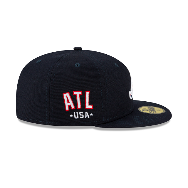 New Era Atlanta Braves Independence Day 2021 59FIFTY Fitted Hat