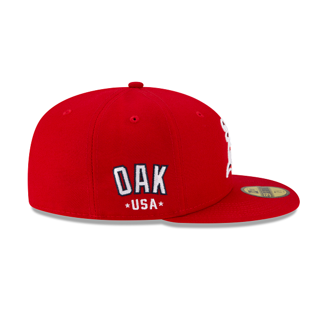 New Era Oakland Athletics Independence Day 2021 59FIFTY Fitted Hat