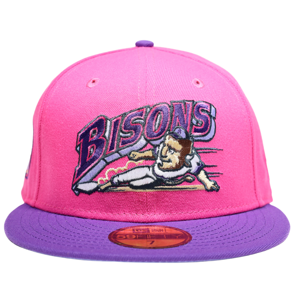 New Era Buffalo Bisons Buster Beetroot/Grape Lavender UV 59FIFTY Fitted Hat