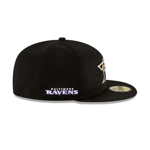 New Era Baltimore Ravens Logo Mix 59Fifty Fitted Hat