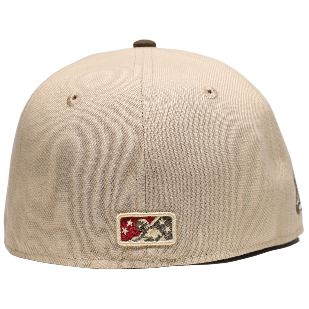 New Era Buffalo Bisons Camel/Walnut Red UV 59FIFTY Fitted Hat