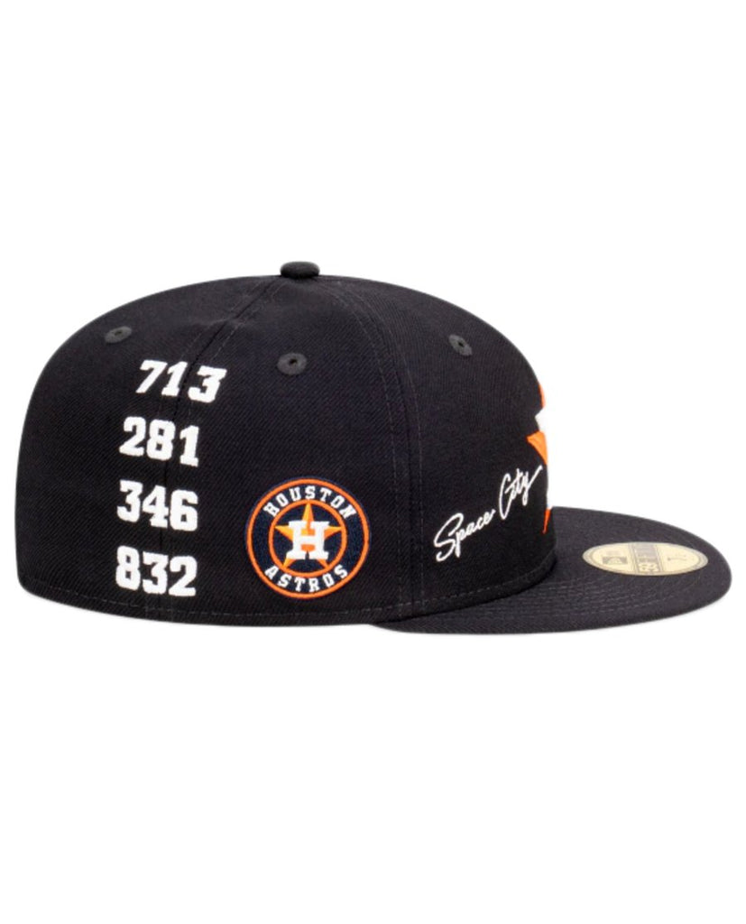 New Era Houston Astros Quickturn NYC20 Icon Blue 59FIFTY Fitted Hat