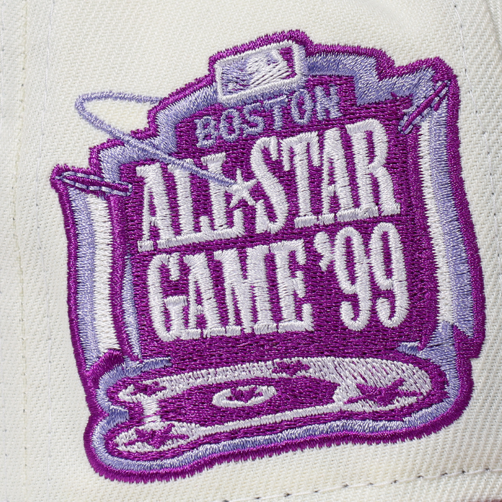 New Era Boston Red Sox 1999 All-Star Game White/Grape 59FIFTY Fitted Hat