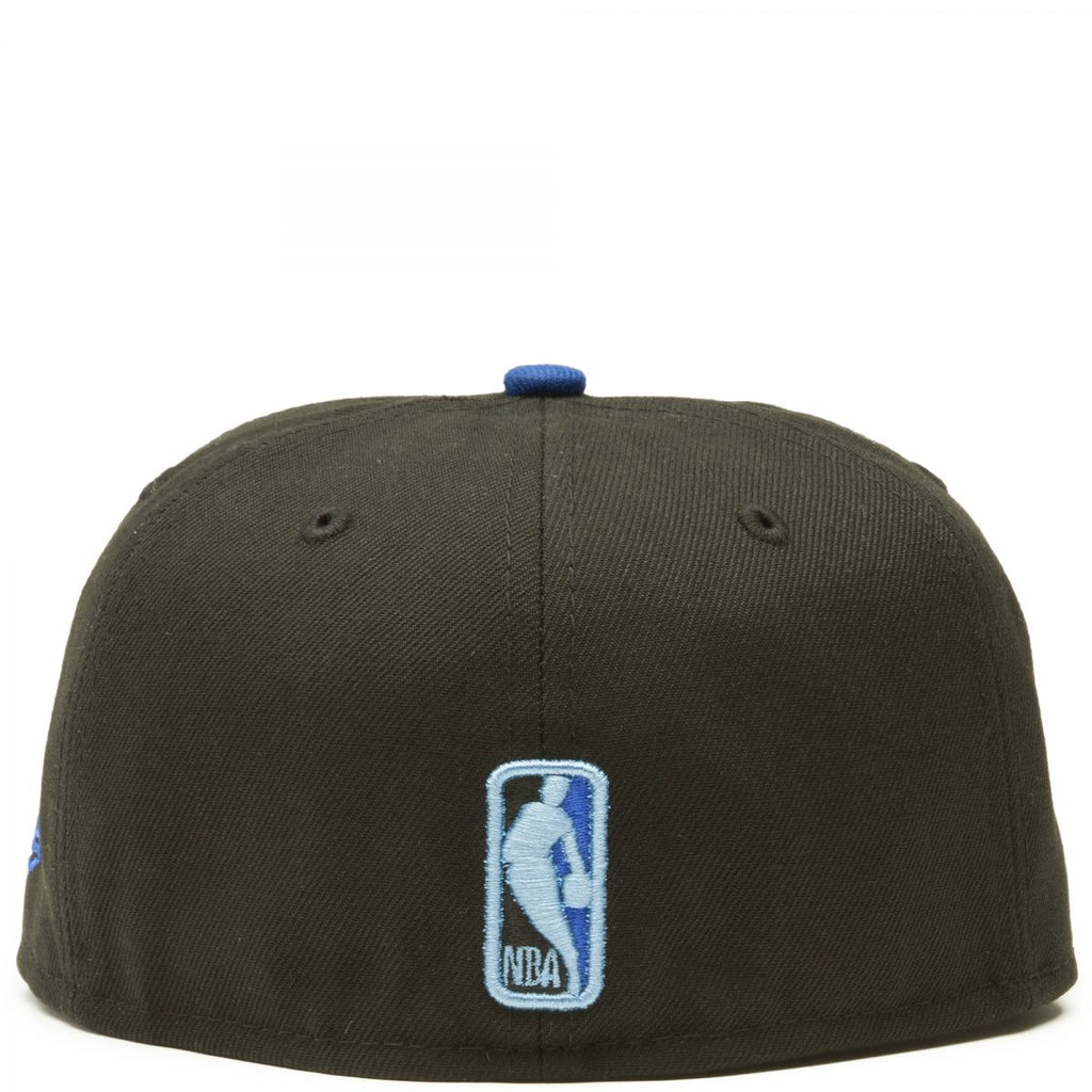 New Era Golden State Warriors Black/Royal 75th Anniversary 59FIFTY Fitted Hat