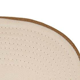 Mitchell & Ness New Jersey Nets Sandman Cream/Light Brown Hardwood Classics Fitted Hat