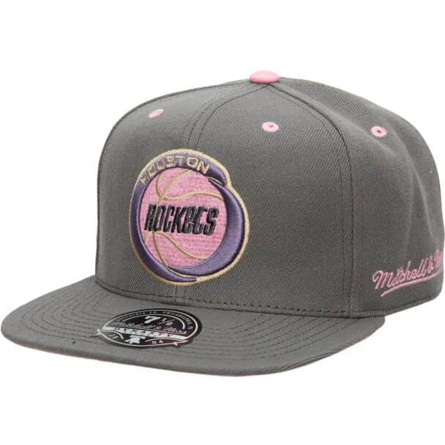 Mitchell & Ness Houston Rockets 'Lavender Dreams' Fitted Hat