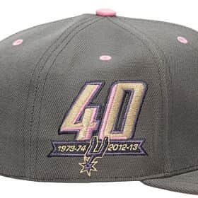 Mitchell & Ness San Antonio Spurs 'Lavender Dreams' Fitted Hat